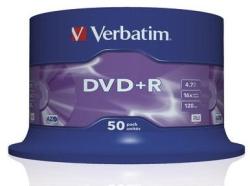 Verbatim DVD+R Verbatim 50 bucati, 16x, 4.7GB (43550) - vexio