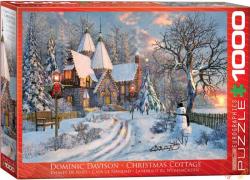 EUROGRAPHICS Christmas Cottage, Dominic Davison 1000 db-os (6000-0790)