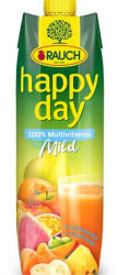 Rauch Gyümölcslé, 100%, 1l, RAUCH "Happy day", multivitamin mild (36154B) - iroszer24