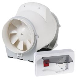 Elicent Pachet Promo: Ventilator ELICENT AXM 150 de tubulatura + Regulator de viteza Elicent R15 (PLU1670)