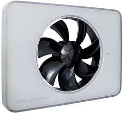 Fresh Ventilator FRESH Intellivent 2.0 alb cu elice neagra, Garantie 5 ani, Timer reglabil, Auto-control al umiditatii, Consum 5 W, 134mc/h, Maxim 21 dB(A), Fabricatie Suedia (FRINTELL2B6)