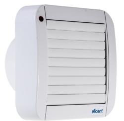 Elicent Ventilator de fereastra sau perete ELICENT ECOLINE cu jaluzele automate, timer si senzor de umiditate 100 A HT (2MU6008)