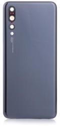 tel-szalk-005829 Huawei P20 Pro fekete akkufedél, hátlap, hátlapi kamera lencse (tel-szalk-005829)