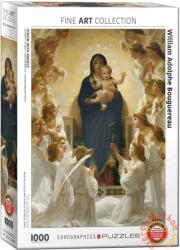 EUROGRAPHICS Virgin with Angels, Bouguereau 1000 db-os (6000-7064)