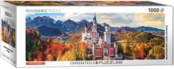 EUROGRAPHICS Panoráma puzzle - Neuschwanstein Castle, Germany 1000 db-os (6010-5444)
