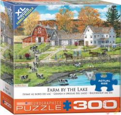 EUROGRAPHICS XL puzzle - Farm by the Lake 300 db-os (8300-5382)