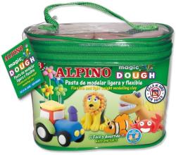 ALPINO Kit 8 culori x 40gr plastilina magica, 320 grame, ALPINO Bolsa (MS-DP000138)