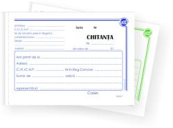 Formulare tipizate Chitantier, format A6, 100coli/carnet A6 (NL-010579)