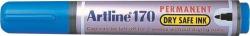 Artline Permanent marker ARTLINE 170 - Dry safe ink, corp plastic, varf rotund 2.0mm - albastru (EK-170-BL) - viamond