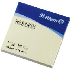 Pelikan BLOC NOTITE ADEZIV GALBEN 76X76MM100F galben Notes autoadeziv 76x76 mm (200055)