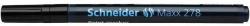 Schneider Marker cu vopsea SCHNEIDER Maxx 278, varf rotund 0.8mm - negru (S-127801) - viamond