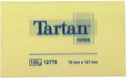 3M NOTES AUTOADEZIV 3M TARTAN 127X76 mm, galben pastel galben Notes autoadeziv 76x127 mm (96002236)