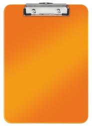 Leitz Clipboard simplu Leitz WOW, PS - portocaliu metalizat portocaliu A4 Clipboard simplu Polipropilena Cu carlig (L-39710044)