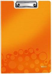 Leitz Clipboard dublu LEITZ Wow, polyfoam - portocaliu metalizat portocaliu A4 Clipboard dublu Polipropilena Buzunar interior (L-41990044)