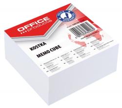 Office Products Cub hartie 85x85x40mm, Office Products - hartie alba alb Cub notes 90x90 mm (OF-14053311-14)