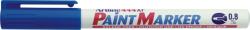 Artline Marker cu vopsea ARTLINE 444XF, corp metalic, varf rotund 0.8mm - albastru (EK-444XF-BL) - viamond