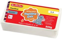 Herlitz Plastilina Soft Clay 500 Gr Alb Basic (78681) - viamond