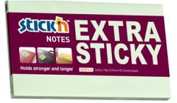Hopax Notes autoadeziv extra-sticky 76 x 127mm, 90 file, Stick"n - verde pastel (HO-21666)