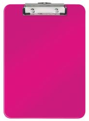 Leitz Clipboard simplu Leitz WOW, PS - roz metalizat roz A4 Clipboard simplu Polipropilena Cu carlig (L-39710023)