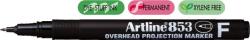Artline OHP Permanent marker ARTLINE 853, varf fin - 0.5mm - negru (EK-853-BK) - viamond