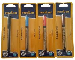 Molin Marker pentru tatuaje, varf subtire tip pensula, corp plastic, MOLIN - negru (ML-RTE280-TT-9)