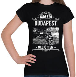 printfashion Maffia Budapest - Női póló - Fekete (1003356)