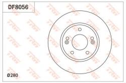 TRW Disc frana HYUNDAI i30 CW (GD) (2012 - 2016) TRW DF8056
