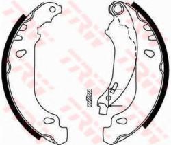 TRW Set saboti frana DACIA LOGAN (LS) (2004 - 2016) TRW GS8669