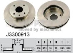 NIPPARTS Disc frana CHEVROLET LACETTI (J200) (2003 - 2016) NIPPARTS J3300913