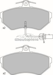 KRIEGER Set placute frana, frana disc AUDI A4 (8EC, B7) (2004 - 2008) KRIEGER 0950006362