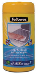 Fellowes "Virashield Multi Surface Cleaning Wipes" felülettisztító kendő, 75 db