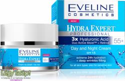 Eveline Cosmetics Hydra Expert 55+ nappali és éjszakai krém 50 ml