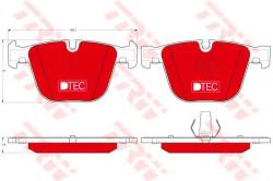 TRW Set placute frana, frana disc BMW Seria 1 Cupe (E82) (2007 - 2013) TRW GDB1502DTE