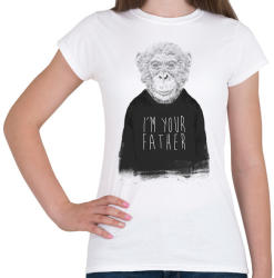 printfashion I'm your father - Női póló - Fehér (245153)