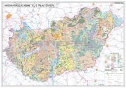 Stiefel Magyarország genetikus talajtani térképe könyöklő