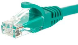 NETRACK patch cable RJ45, snagless boot, Cat 6 UTP, 0.5m green (BZPAT0P56G) - vexio