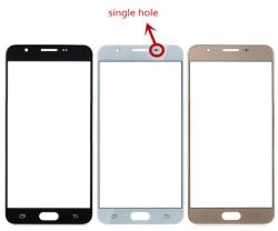 tel-szalk-006804 Samsung Galaxy J5 Prime G5700 üveg előlap - kijelző részegység nem-touch arany szervizalkatrész (tel-szalk-006804)