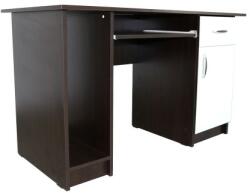 Spectral Mobila Birou Nero cu 1 usa si 1 sertar, Wenge/Fildes, 120 x 74 x 60 cm