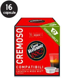 Caffé Vergnano 16 Capsule Biodegradabile Caffe Vergnano Cremoso - Compatibile A Modo Mio