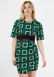 RohBoutique Rochie cu imprimeu geometric, ROH -CLD1020