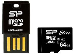 Silicon Power microSDHC 64GB Key USB 2.0 SPU2ATMREDEL106K