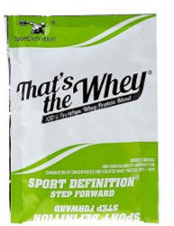 SportDefinition 100% That's The Whey Protein Protein 30 g