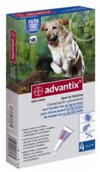 Advantix soluţie spot-on pentru câini pentru câini între 25-40 kg - petissimo - 51,90 RON