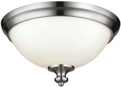 Elstead Lighting Plafonieră clasică PARKMAN, argintiu, D: 33cm, 2 becuri, FE-PARKMAN-F-BS (FE-PARKMAN-F-BS)