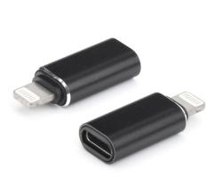  Type-C - Lightning iPhone OTG adapter fekete