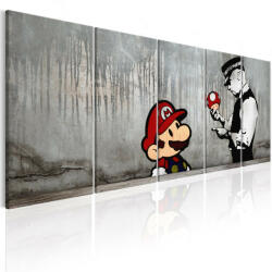 Artgeist Kép - Mario Bros on Concrete 200x80