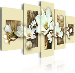 Artgeist Kép - Texture and magnolia 200x100