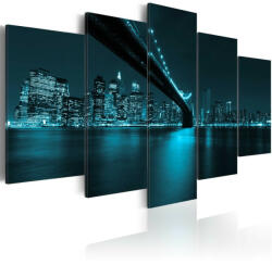 Artgeist Kép - Cold night in New York City 100x50
