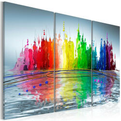 Artgeist Kép - Úszó házak 60x40