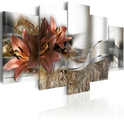 Artgeist Kép - Lily Marsala and Abstraction 200x100